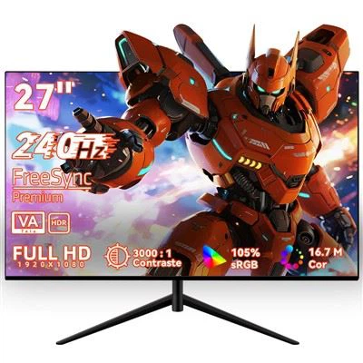 Rovesky 27- pulgada Monitor de juego plano - 240Hz